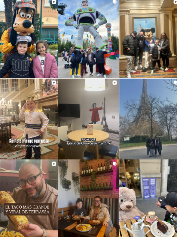 Influencer Foodie y Travel @explorandoenfamilia_bcn colaborando con marcas de gastronomía y viajes – Agencia Brilla.