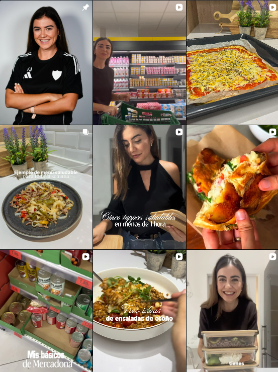Influencer Recetas / fit @fatimajapon_nutricion colaborando con marcas de “recetas y fitness” – Agencia Brilla