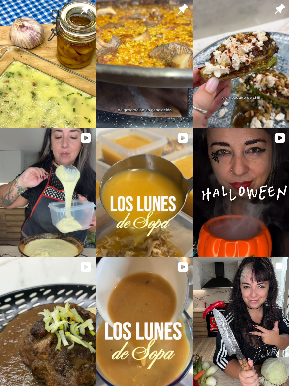 Influencer Recetas y tik tok rakelentumantel colaborando con marcas de gastronomía – Agencia Brilla