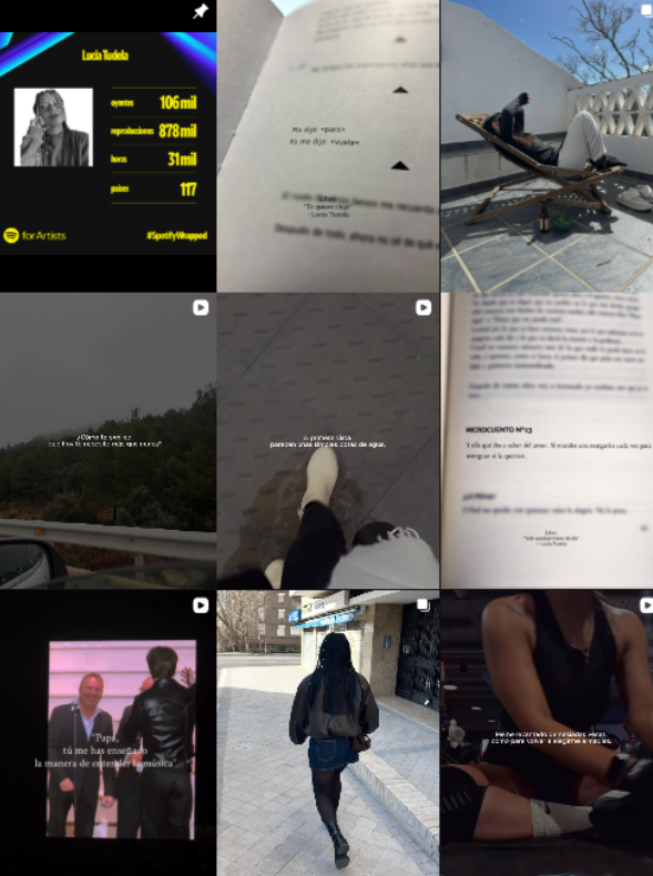 Influencer Lifestyle, Tiktoker, Escritora y Travel @lucia.tudela colaborando con marcas de estilo de vida, tiktok, escritura y viajes – Agencia Brilla.