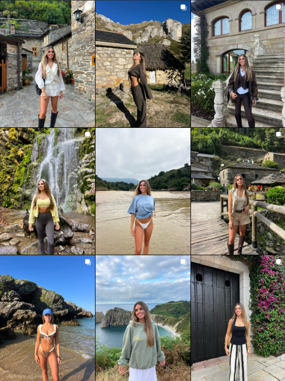 Influencer Travel @monicagarccia_ colaborando con marcas de “viajes” – Agencia Brilla