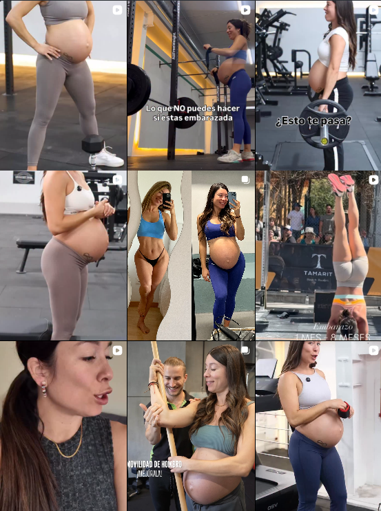 Influencer Deco/lifestyle/ mums @paulaafitness colaborando con marcas de "decoraciones, estilo de vida, madre" – Agencia Brilla