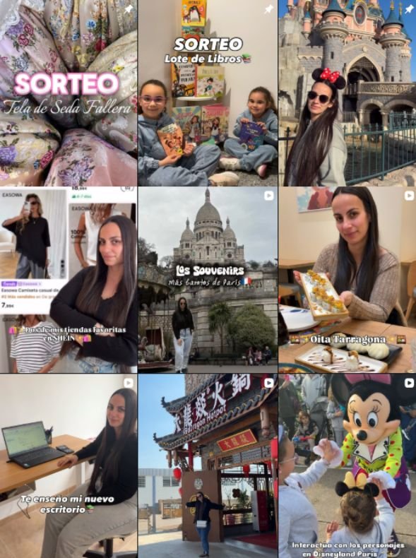 Influencer Tiktoker y Mums @sandrinaferre29 colaborando con marcas de tiktok y maternidad – Agencia Brilla.