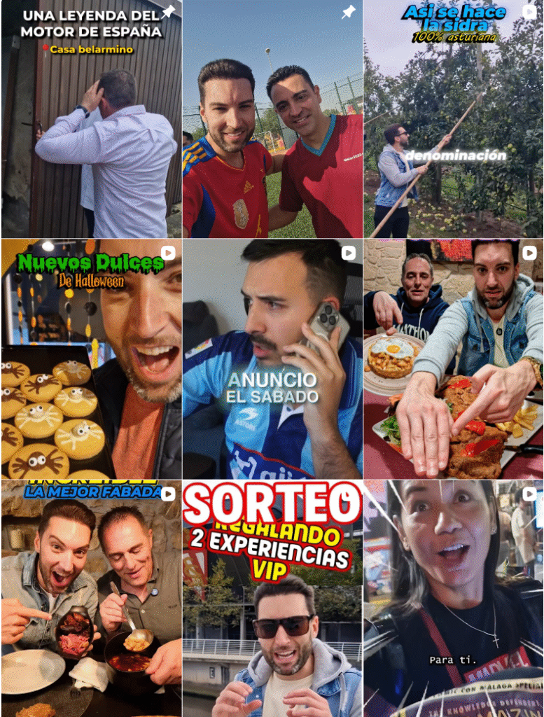 Influencer Foodie @thecorvusclanoficial colaborando con marcas de gastronomía – Agencia Brilla.