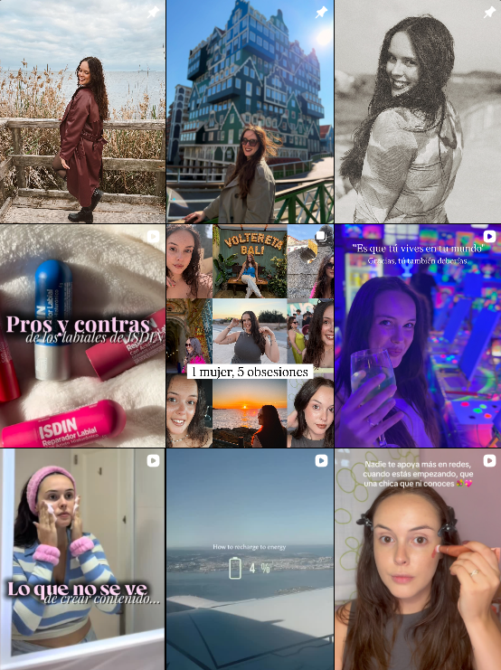 Influencer foodie / lifestyle / travel / tiktoker @mireya98me colaborando con marcas de “gastronomía, estilo de vida, viajes y tiktok” – Agencia Brilla