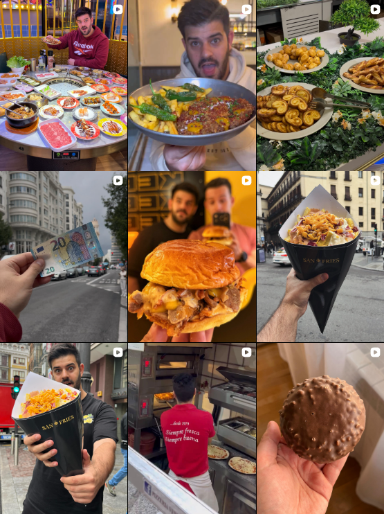 Influencer Foodie/tiktoker @laubicacionperfecta colaborando con marcas de "gastronomía, tiktok" – Agencia Brilla