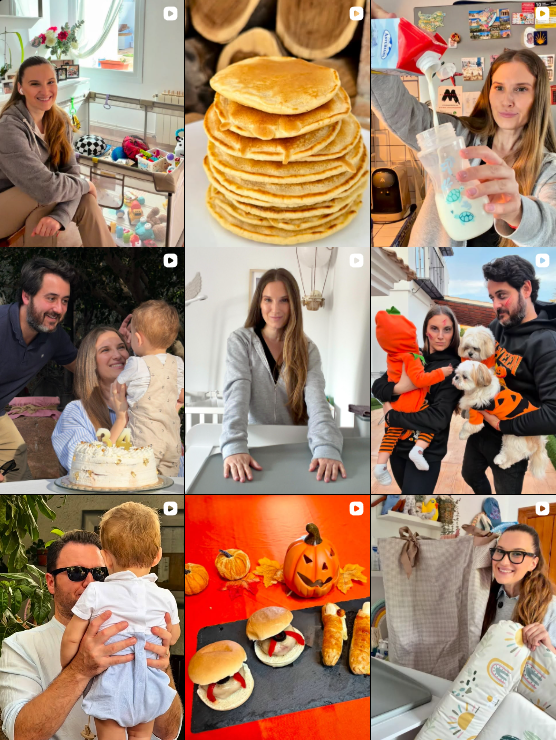 Influencer decoracion @maquiabellica colaborando con marcas de "decoraciones" – Agencia Brilla