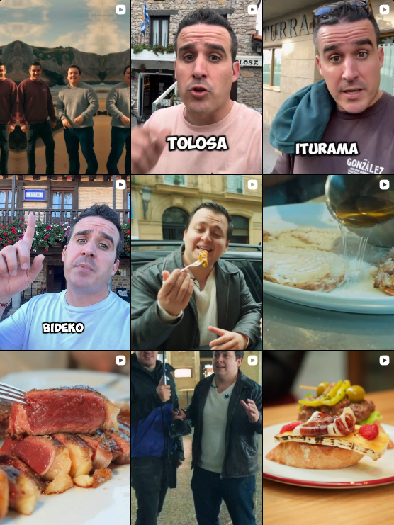 Influencer Foodie, lifestyle, deco, recetas @sansebastianfoodies colaborando con marcas de "gastronomía, estilo de vida, decoraciones, recetas" – Agencia Brilla