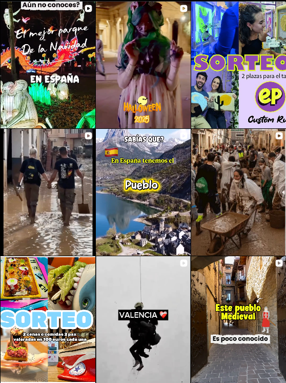 Influencer lifestyle , travel , foodies @lolaysusviajes colaborando con marcas de "estilo de vida, viajes, gastronomía" – Agencia Brilla