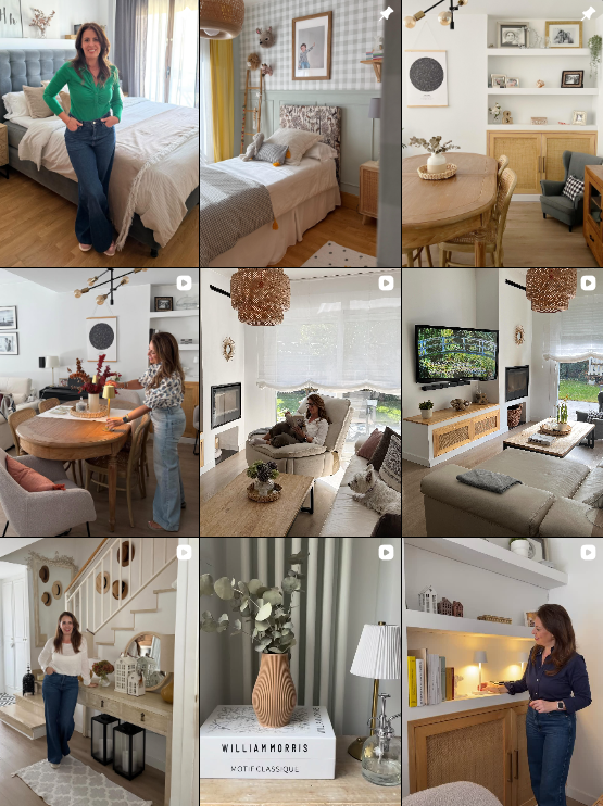 Influencer Deco @decomondo colaborando con marcas de “decoración” – Agencia Brilla