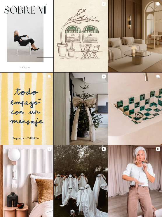 Influencer Deco e Interiorismo @vontrueba colaborando con marcas de “decoración y diseño de interiores” – Agencia Brilla