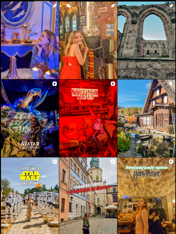 Influencer de viajes y cine @viajera.cinefila explorando destinos y experiencias cinematográficas – Agencia Brilla