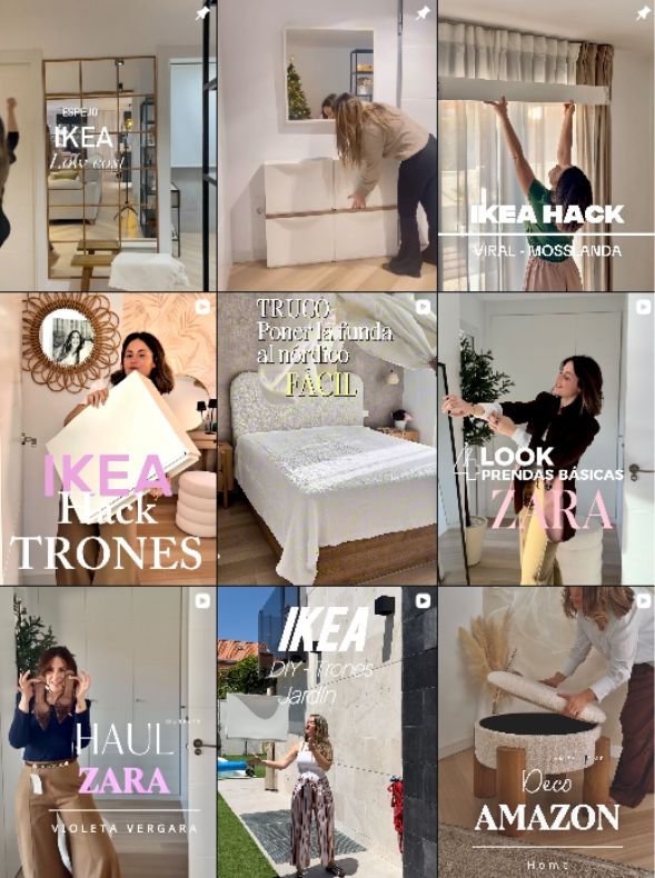 Influencer @construyendo_ilusiones compartiendo ideas de decoración y hacks para el hogar