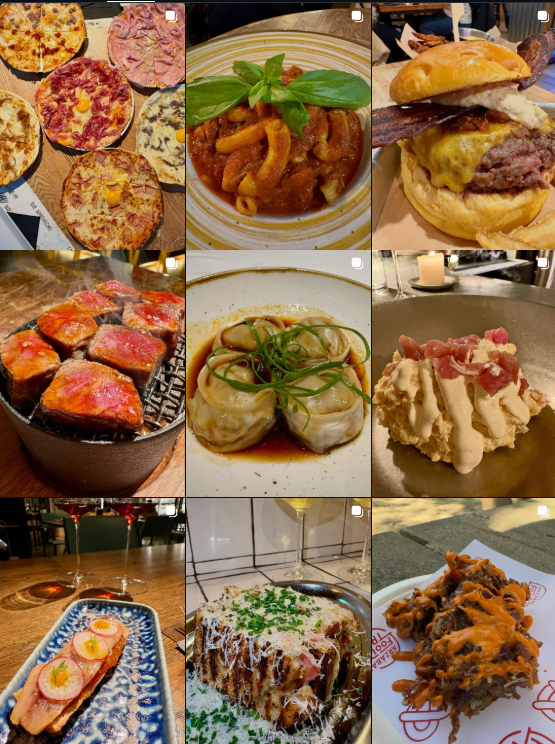 Influencer @foodbyfoodiesmad compartiendo deliciosas experiencias culinarias y platos recomendados en Madrid