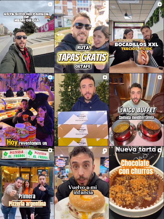 Influencer foodie , gastronomía , restaurantes , planes foodie @dmpfoodies colaborando con marcas de “gastronomía, restauración, ocio y experiencias culinarias” – Agencia Brilla