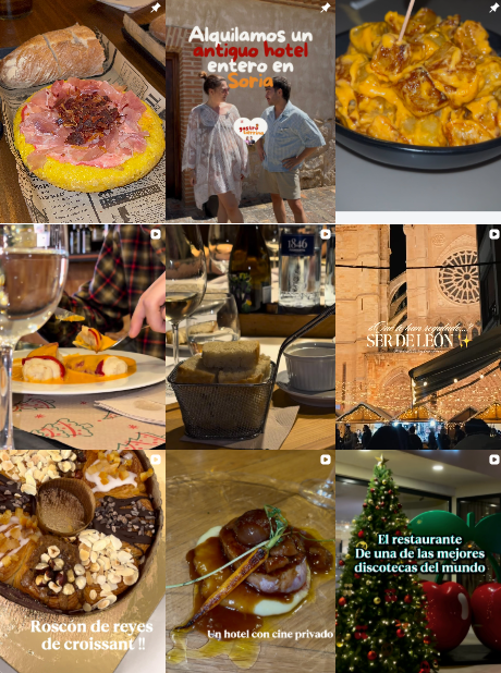 Influencer foodies , travel , gastronomía local , restaurantes , escapadas @gastrotierrina colaborando con marcas de “gastronomía, turismo, hoteles, experiencias gastronómicas” – Agencia Brilla