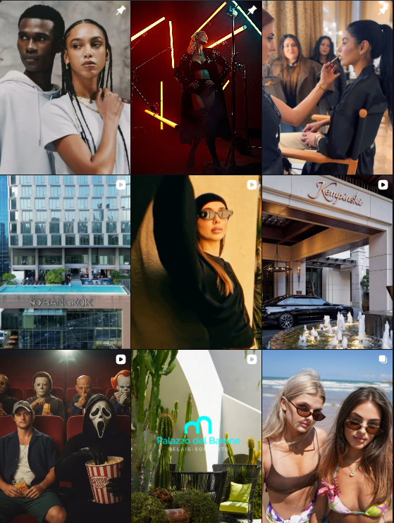 Influencer lifestyle @grandeyecapture colaborando con marcas de "moda, estilo de vida, viajes" – Agencia Brilla