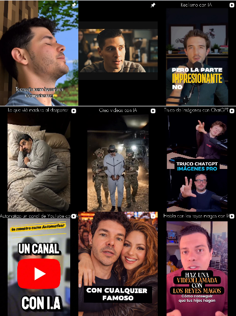 Influencer tecnología , IA , automatización , tutoriales @ia.pasion colaborando con marcas de “tecnología, automatización, inteligencia artificial” – Agencia Brilla