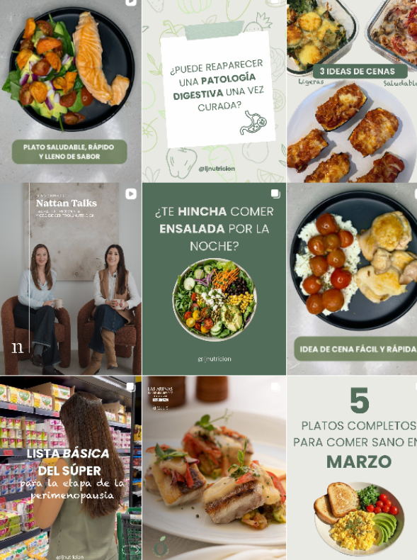 Influencer mums , recetas saludables , nutrición , bienestar @ljnutricion colaborando con marcas de “nutrición, recetas saludables, bienestar” – Agencia Brilla