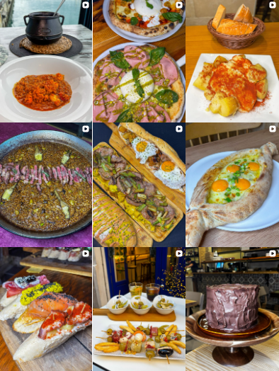 Influencer foodies @gastrocriticvlc colaborando con marcas de "gastronomía" – Agencia Brilla.