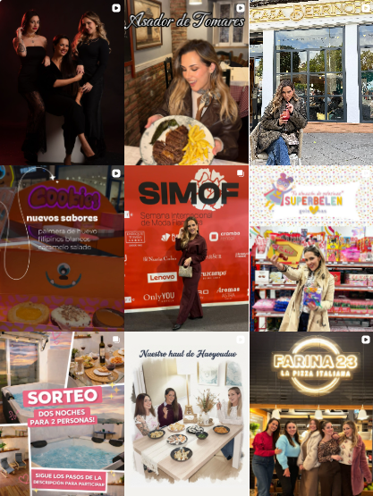 Influencer lifestyle @leticia.bargallo colaborando con marcas de "estilo de vida" – Agencia Brilla.