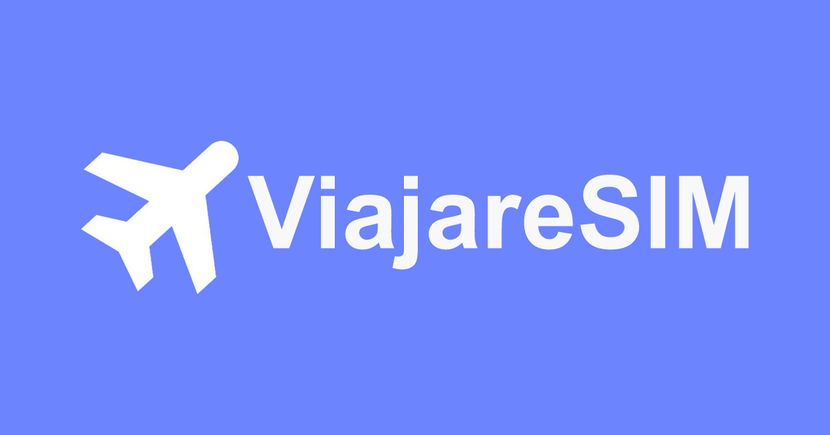 Logo de Viajaresim, empresa que ofrece eSIM para viajeros.