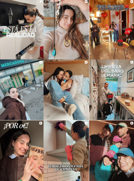 Influencer lifestyle, mums @lasprincesasdetamara colaborando con marcas de "estilo de vida, maternidad" – Agencia Brilla.