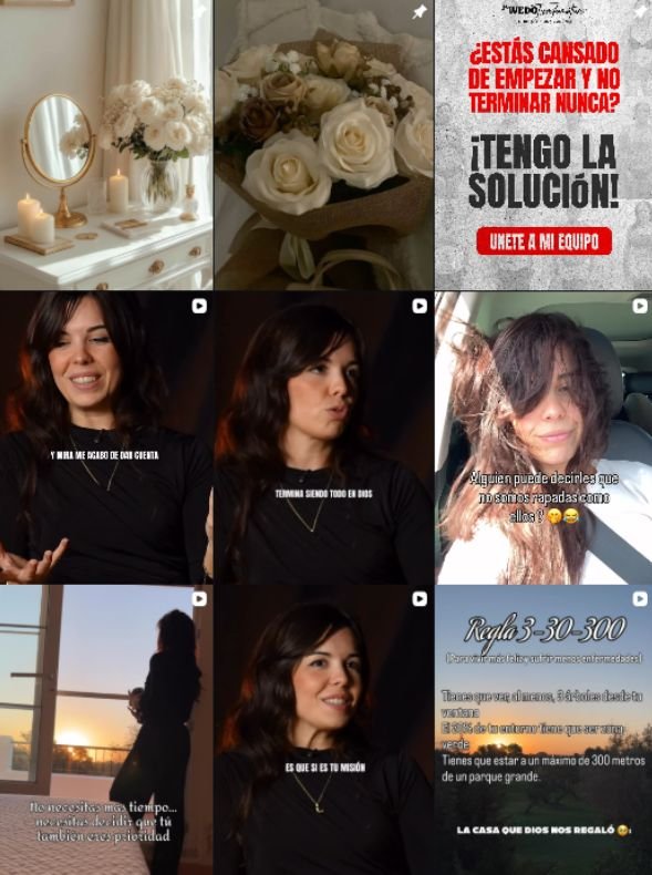 Influencer lifestyle, decoración, fitness @ahora_somo_tres colaborando con marcas de "estilo de vida, decoración, bienestar" – Agencia Brilla.