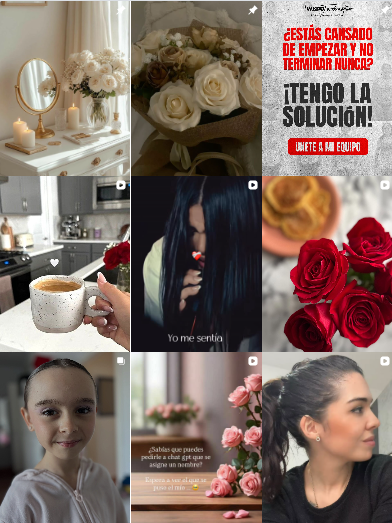 Influencer lifestyle, decoración, fitness @ahora_somo_tres colaborando con marcas de "estilo de vida, decoración, bienestar" – Agencia Brilla.
