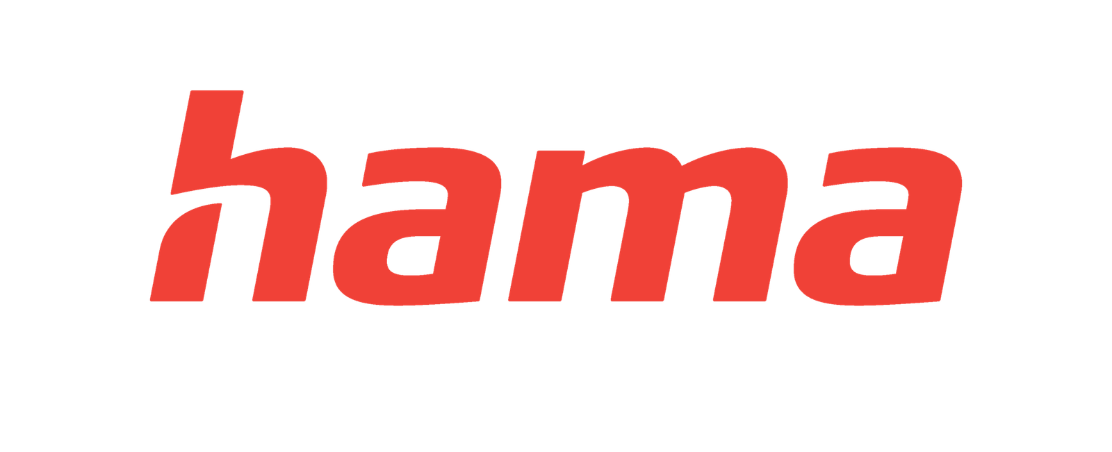 Logo de Hama, una marca líder en tecnología y accesorios electrónicos.