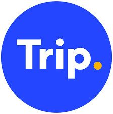 Logo de Trip, una plataforma para planificar y organizar viajes.