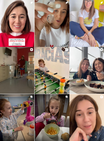 Influencer mums, lifestyle @nos_cambio_la_vida colaborando con marcas de "maternidad, estilo de vida" – Agencia Brilla.