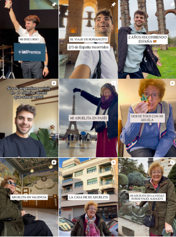 Influencer travel, TikTok @romansocias colaborando con marcas de "viajes" – Agencia Brilla.