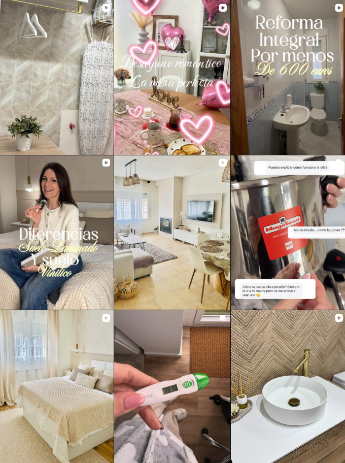 Influencer travel, foodies, lifestyle @eva_lovehome colaborando con marcas de "viajes, gastronomía, estilo de vida" – Agencia Brilla.