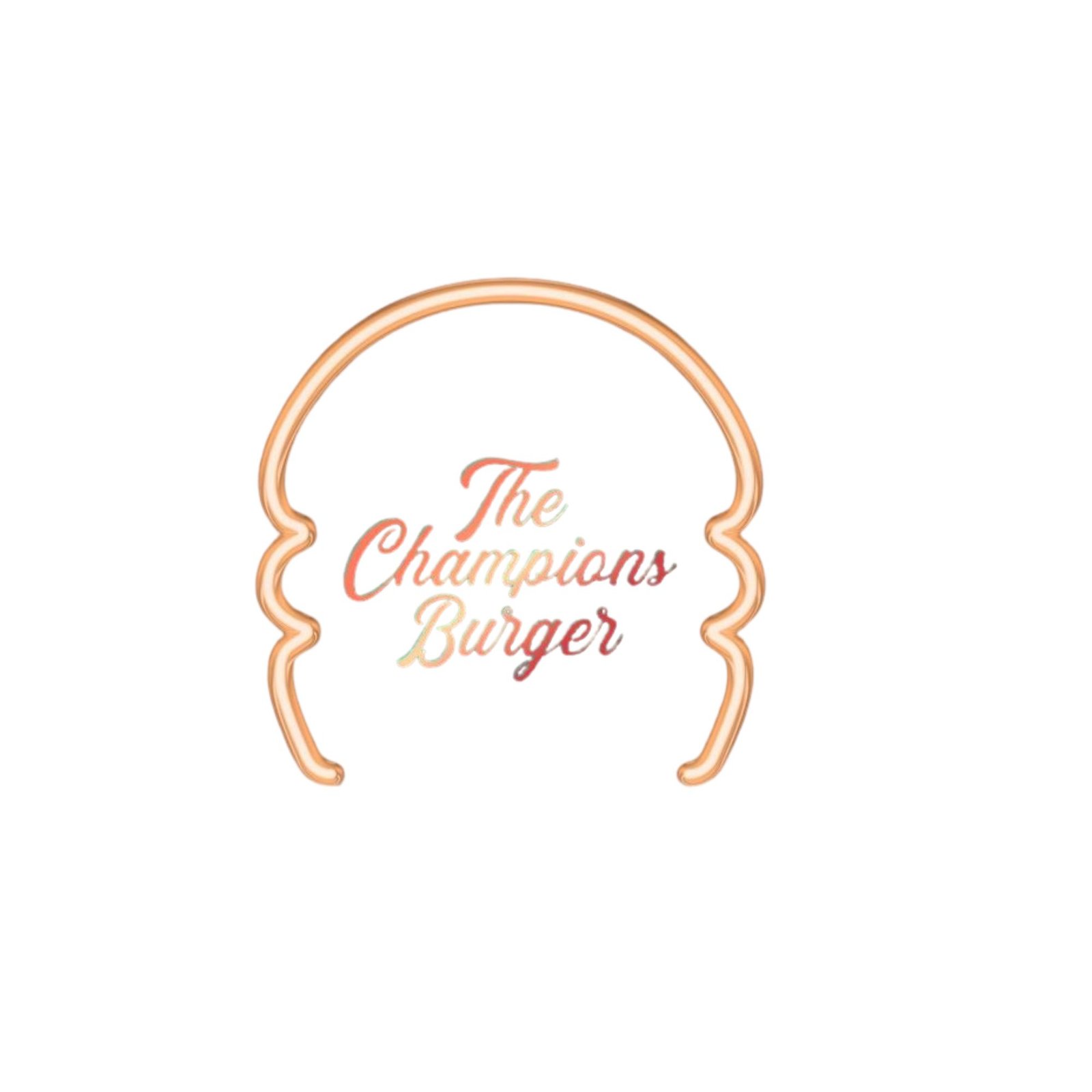 Logo The Champions Burger evento gastronómico de hamburguesas