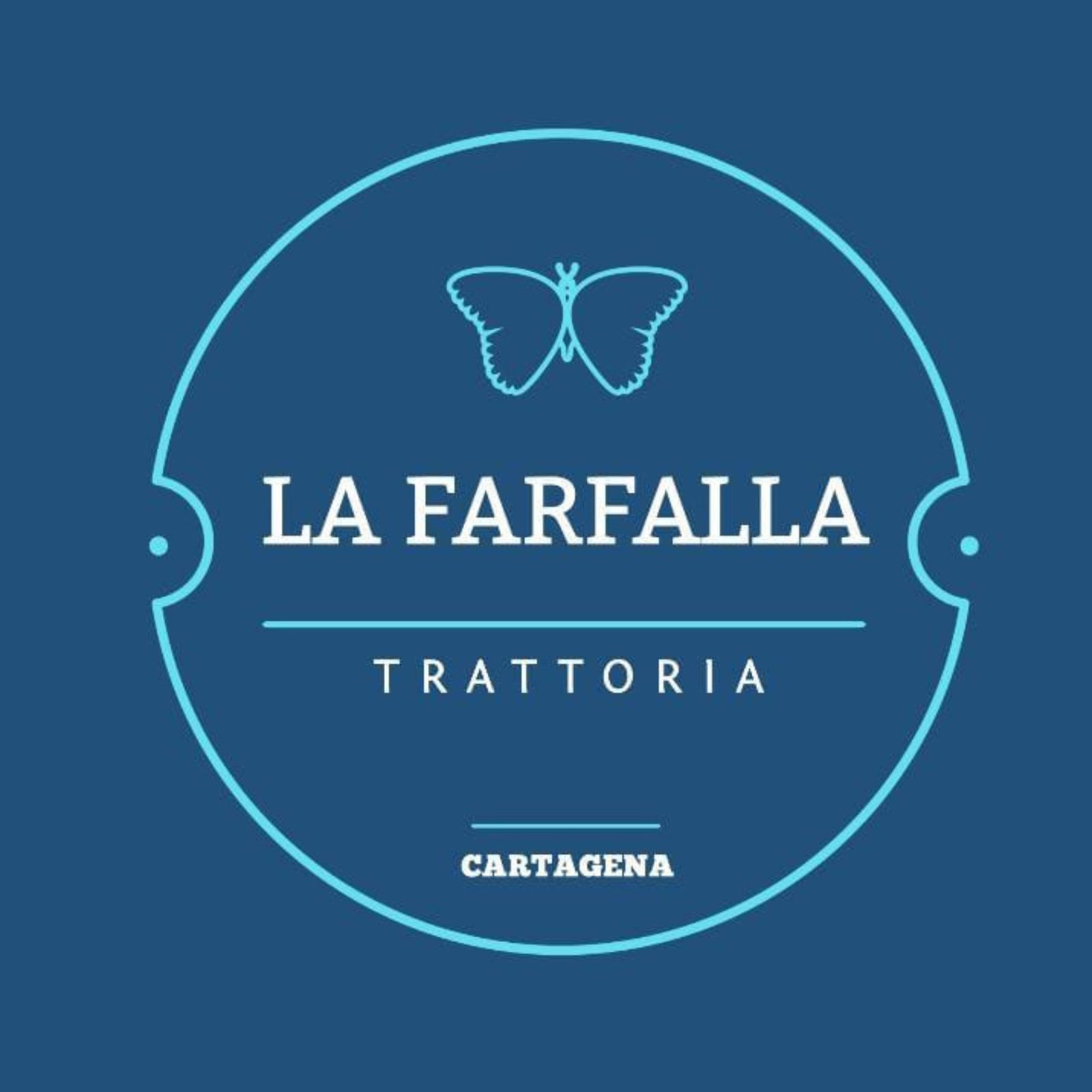 Logo La Farfalla Trattoria restaurante italiano
