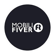 Logo de MobilFiver en fondo negro