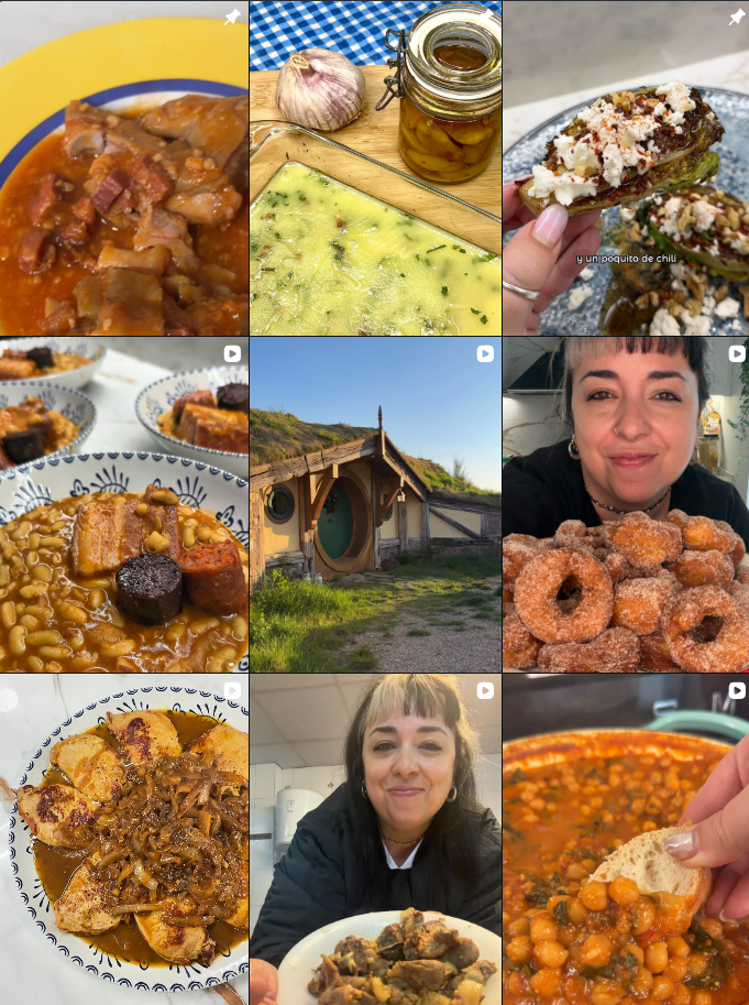 Influencer travel, foodies, lifestyle @lrakelentumantel colaborando con marcas de "viajes, gastronomía, estilo de vida" – Agencia Brilla.