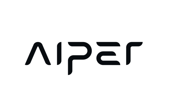 Logo de Aiper, marca especializada en robots de limpieza. Agencia de marketing digital Brilla Influencers y Comunicación.