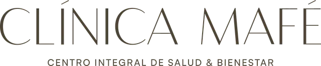 Clínica Mafe logotipo centro integral de salud y bienestar