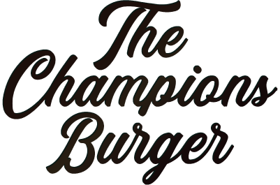 Logo de The Champions Burger evento gastronómico de hamburguesas
