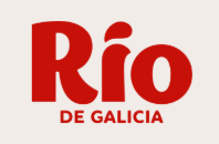 Logotipo de Río de Galicia, marca de productos del mar y conservas.