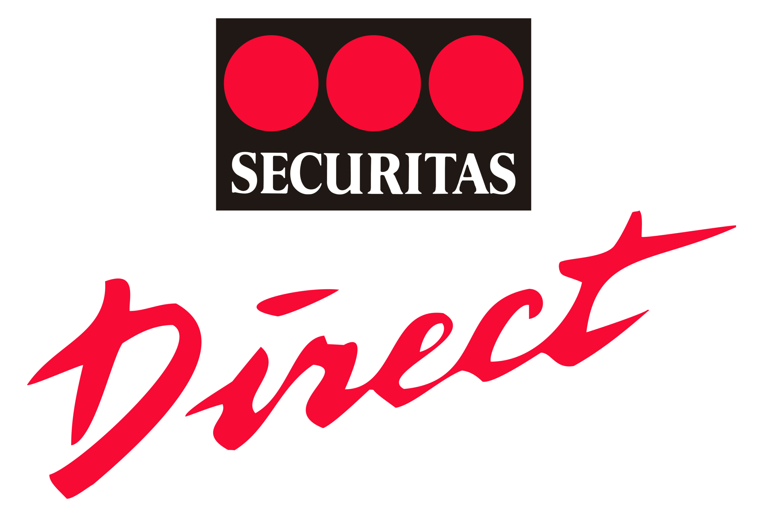 Logotipo de Securitas Direct, empresa de seguridad y alarmas.