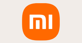 Logotipo de Xiaomi, marca de tecnología y smartphones.