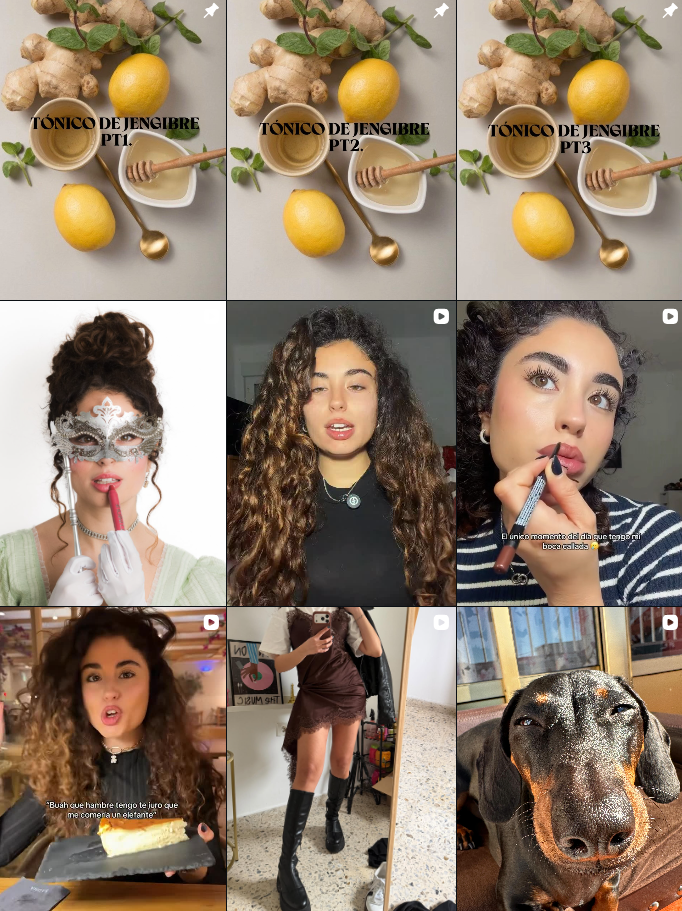 Influencer lifestyle, TikTok @pilaarbc colaborando con marcas de "moda, estilo de vida, entretenimiento" en Murcia y Madrid – Agencia Brilla.