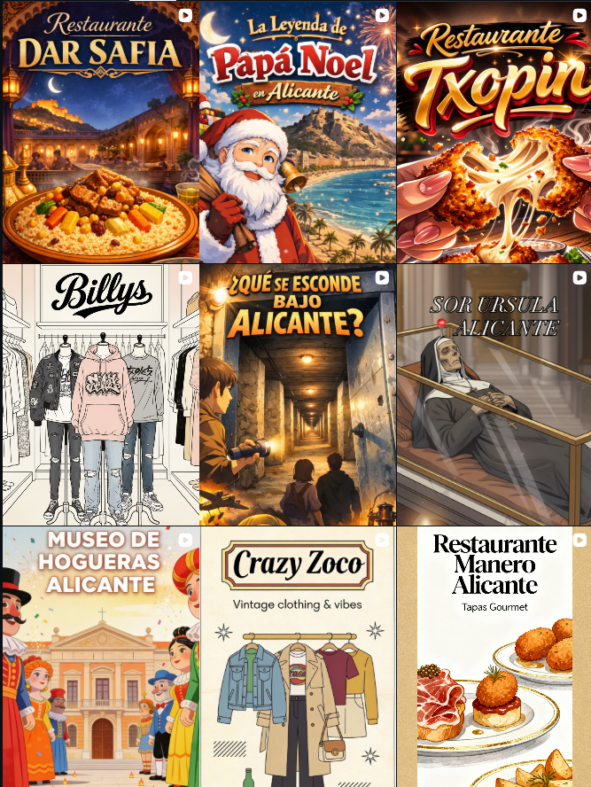 Influencer travel, foodies, lifestyle @rinconesysabores_ colaborando con marcas de "viajes, gastronomía, estilo de vida" en Alicante – Agencia Brilla.