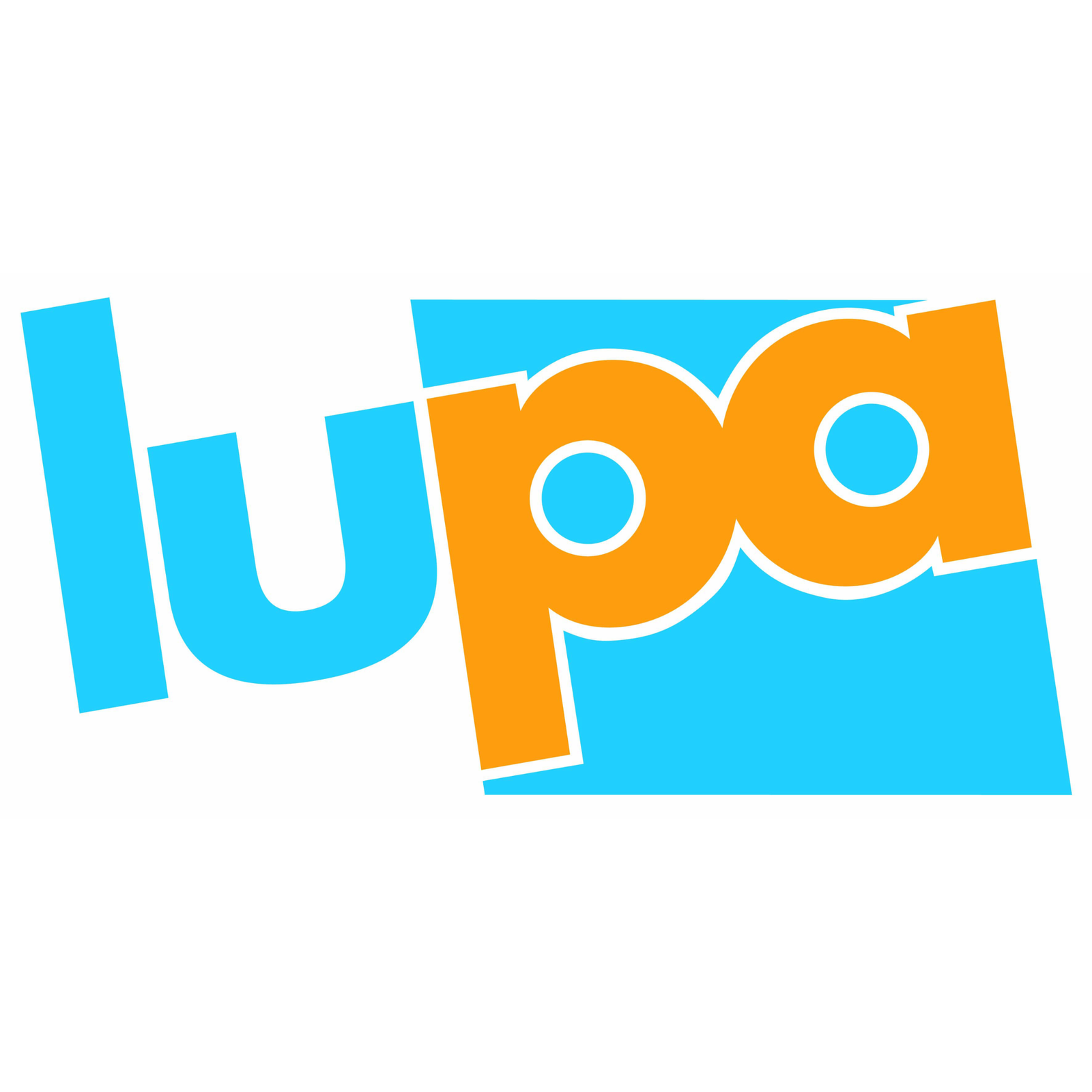 Logo de Lupa, supermercados.