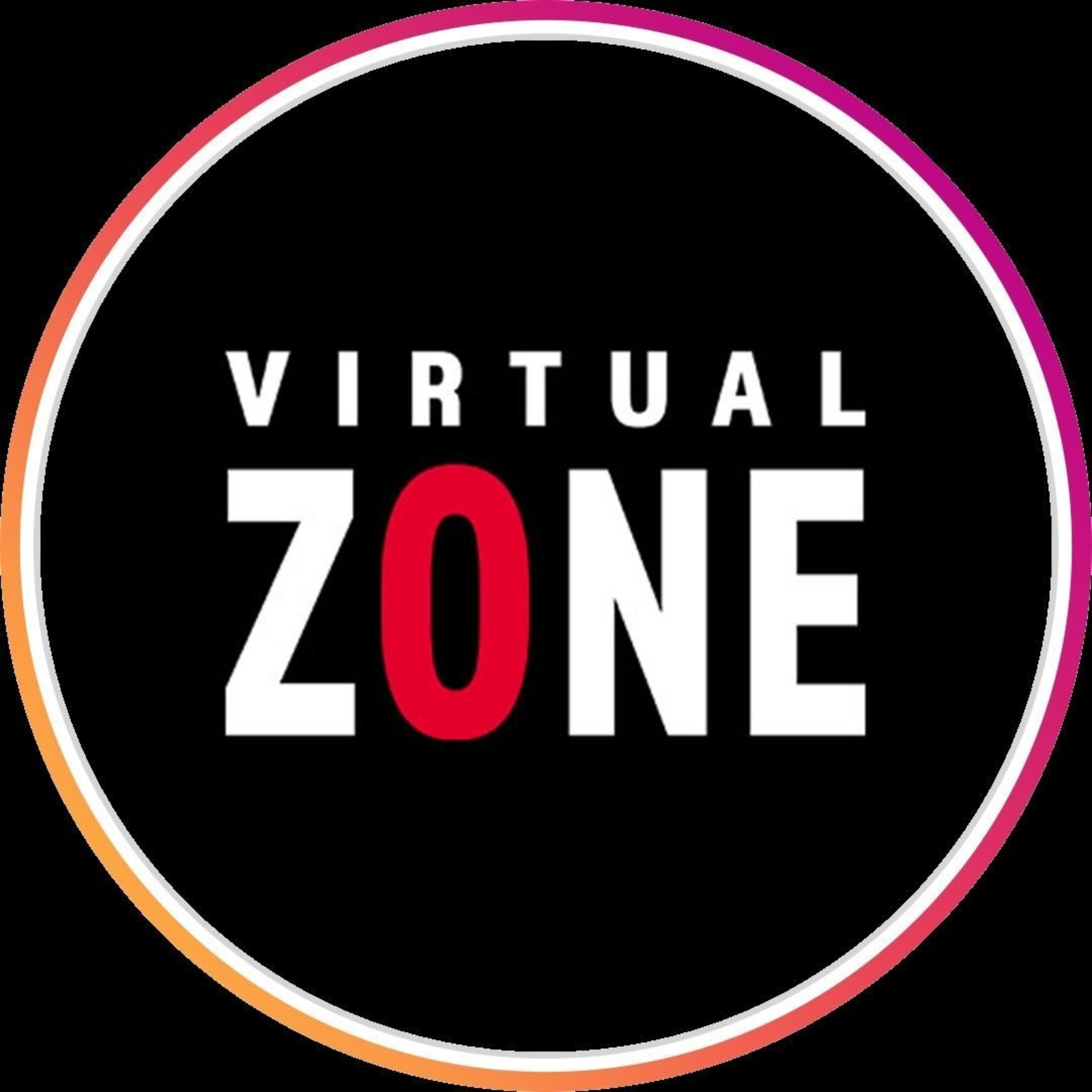 Logo de Virtual Zone, centro de experiencias virtuales de entretenimiento.