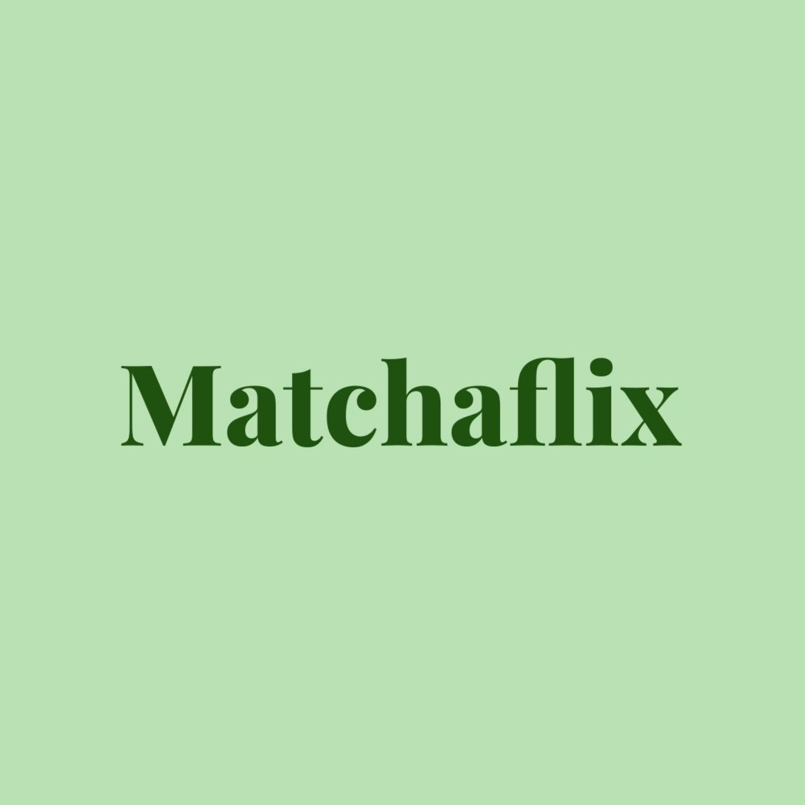 Matchaflix - La bebida energética natural