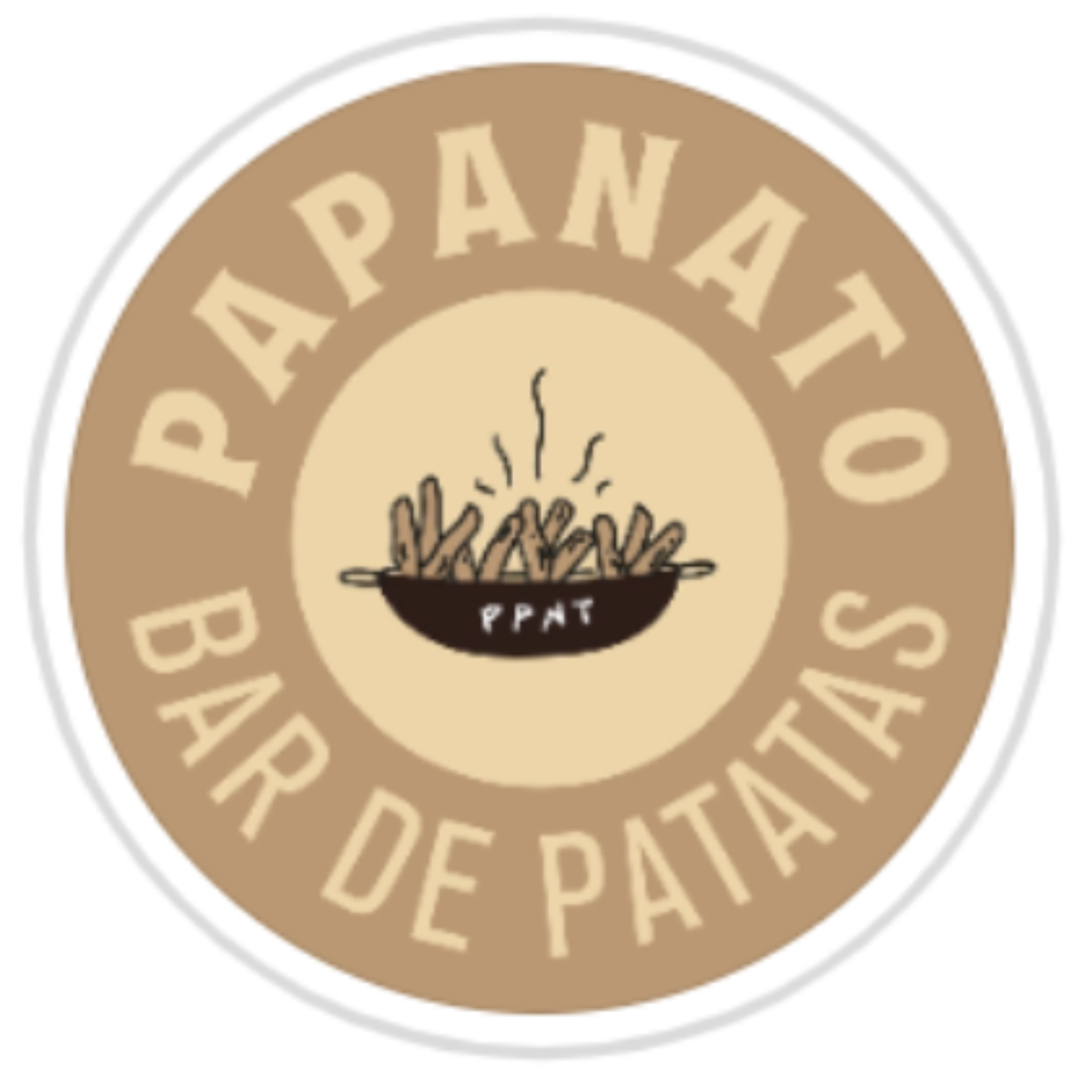 Logo Papanato bar de patatas